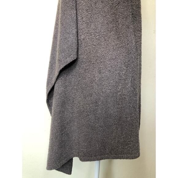 Barefoot Dreams Bamboo Chic Lite Calypso Taupe Open Front Cardigan S/M Cozy - Picture 8 of 12